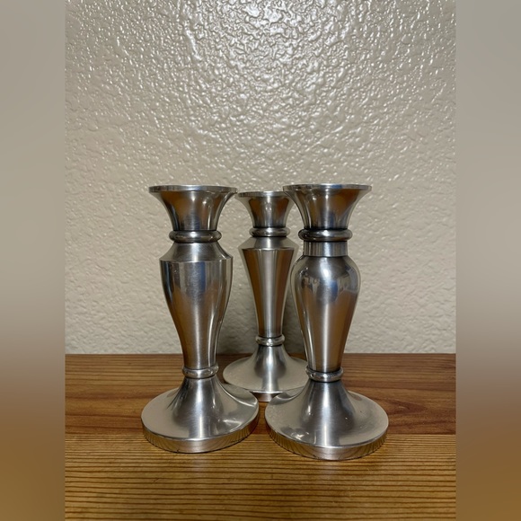 Restoration Hardware Art 3 Candle Holders Made In India Poshmark